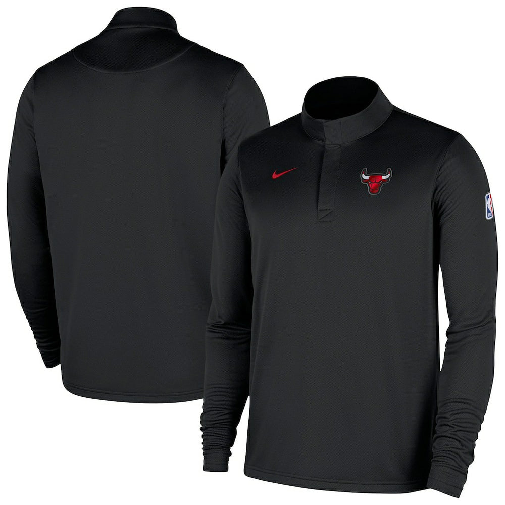 Chicago Bulls 2025/26 Authentic Coaches Quarter-Zip Dri-Fit Top For Sale