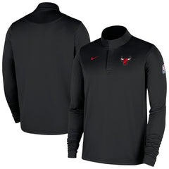 Chicago Bulls 2025/26 Authentic Coaches Quarter-Zip Dri-Fit Top For Sale