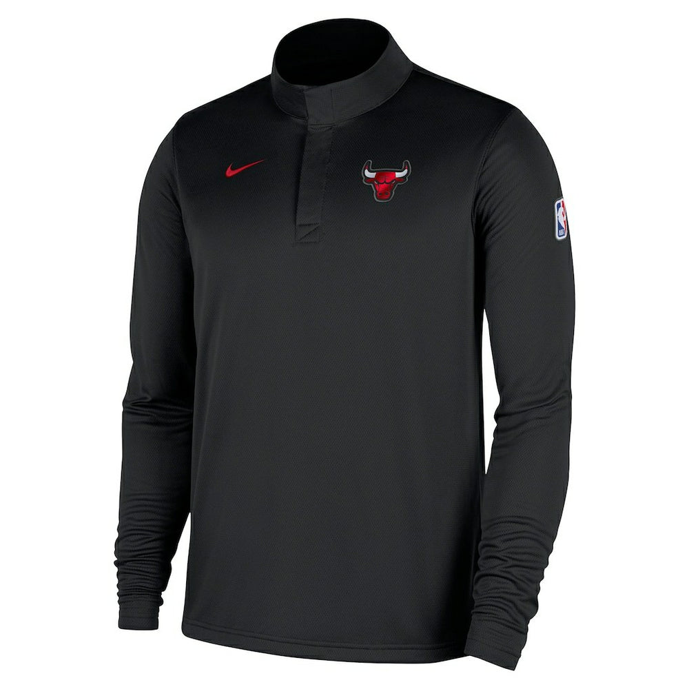 Chicago Bulls 2025/26 Authentic Coaches Quarter-Zip Dri-Fit Top For Sale