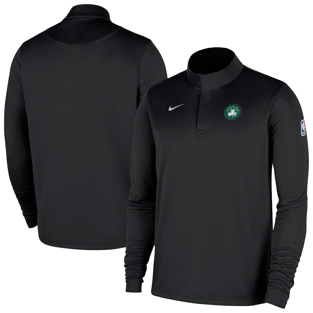 Boston Celtics 2025/26 Authentic Coaches Quarter-Zip Dri-Fit Top On Sale