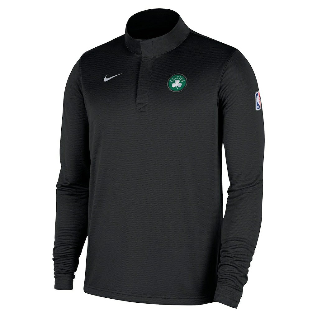 Boston Celtics 2025/26 Authentic Coaches Quarter-Zip Dri-Fit Top On Sale