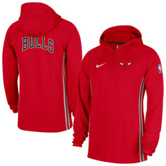 Chicago Bulls Authentic On Court Zone Quarter-Zip Dri-FIT Hoodie Jacket Online