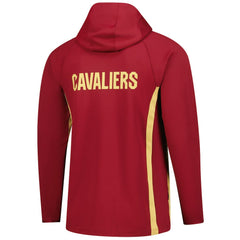 Cleveland Cavaliers Authentic On Court Zone Quarter-Zip Dri-FIT Hoodie Jacket sale Online