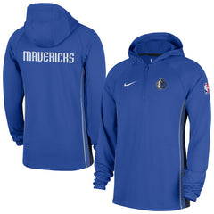 Dallas Mavericks Authentic On Court Zone Quarter-Zip Dri-FIT Hoodie Jacket sale Discount
