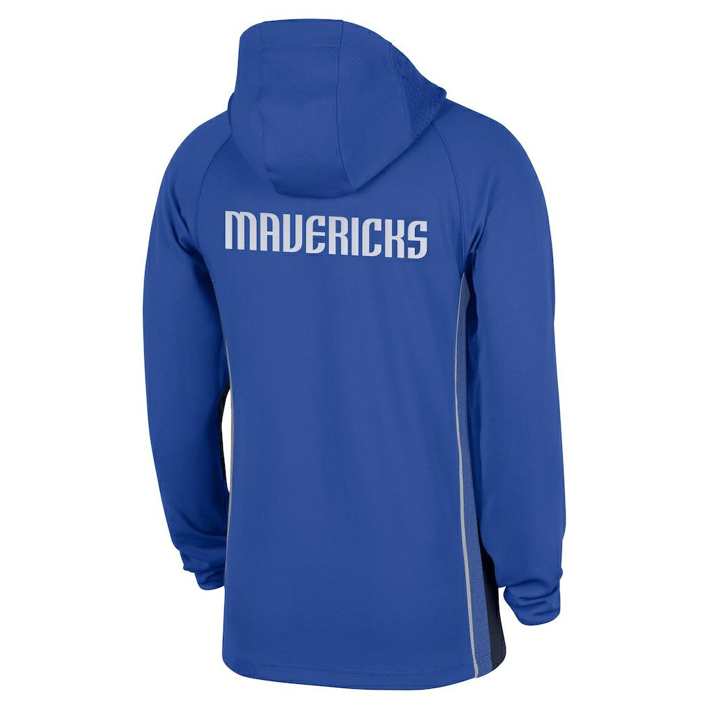 Dallas Mavericks Authentic On Court Zone Quarter-Zip Dri-FIT Hoodie Jacket sale Discount