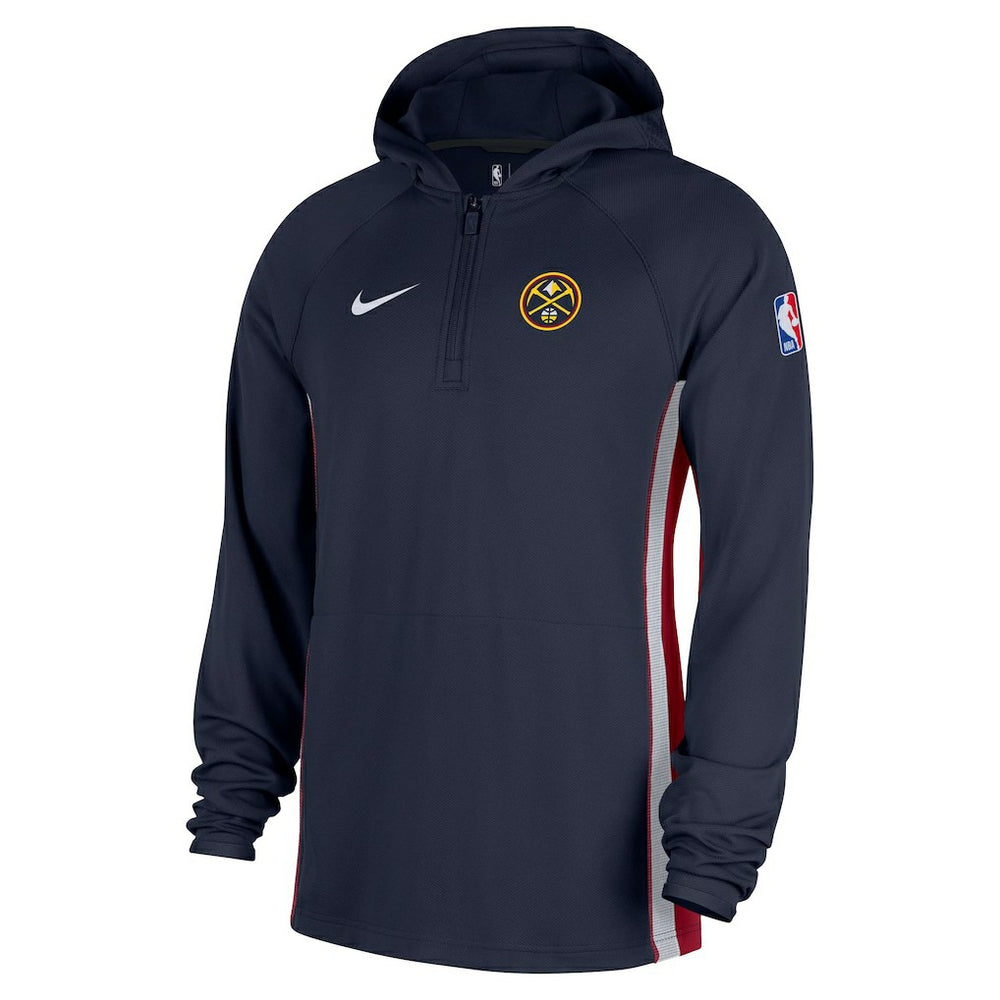 Denver Nuggets Authentic On Court Zone Quarter-Zip Dri-FIT Hoodie Jacket For Sale