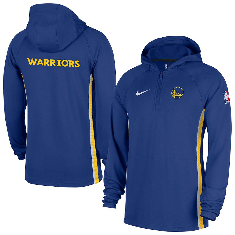 Golden State Warriors Authentic On Court Zone Quarter-Zip Dri-FIT Hoodie Jacket sale On Sale