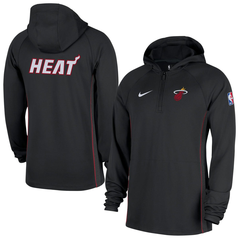 Miami Heat Authentic On Court Zone Quarter-Zip Dri-FIT Hoodie Jacket Online