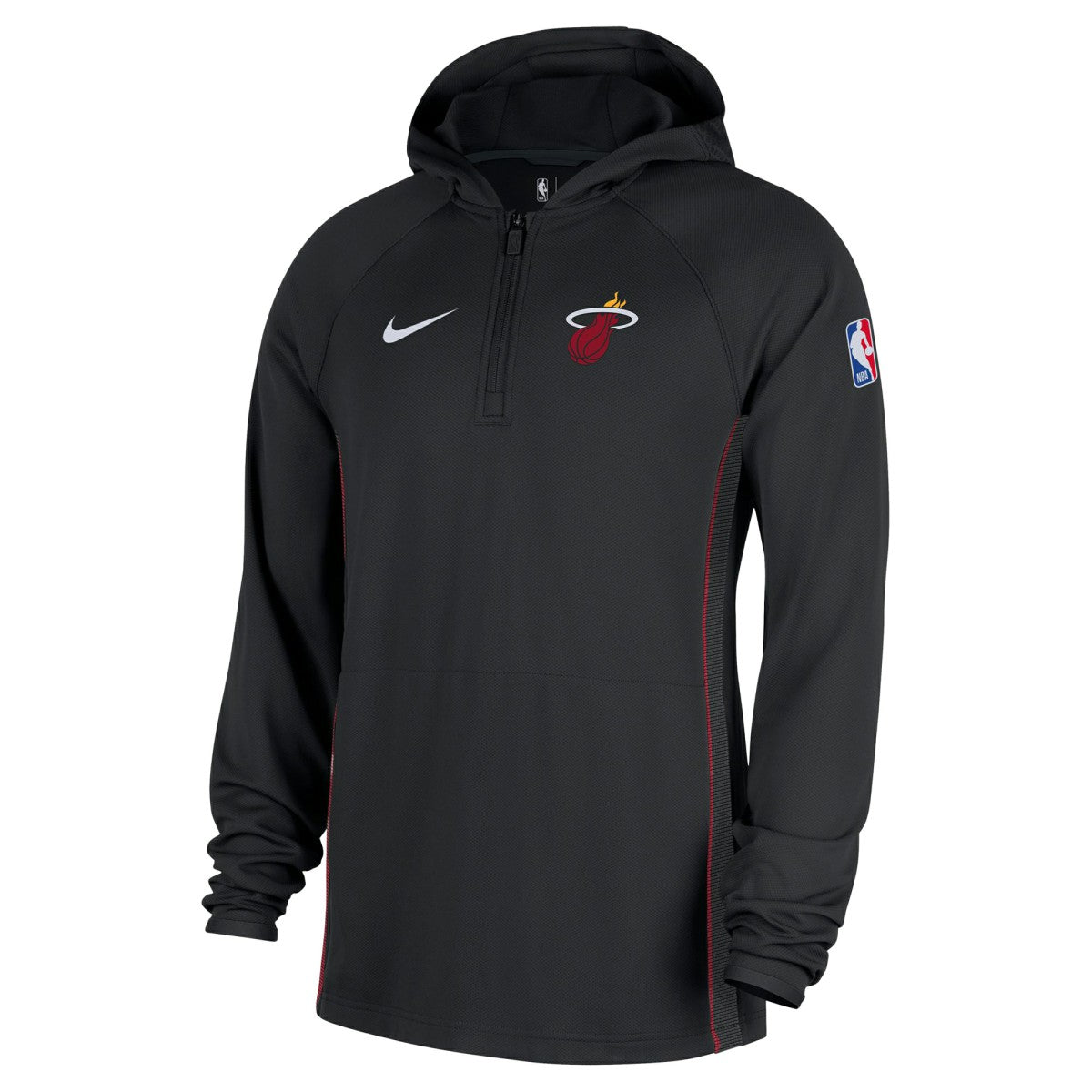 Miami Heat Authentic On Court Zone Quarter-Zip Dri-FIT Hoodie Jacket Online