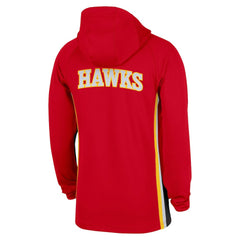 Atlanta Hawks Authentic On Court Zone Quarter-Zip Dri-FIT Hoodie Jacket Discount