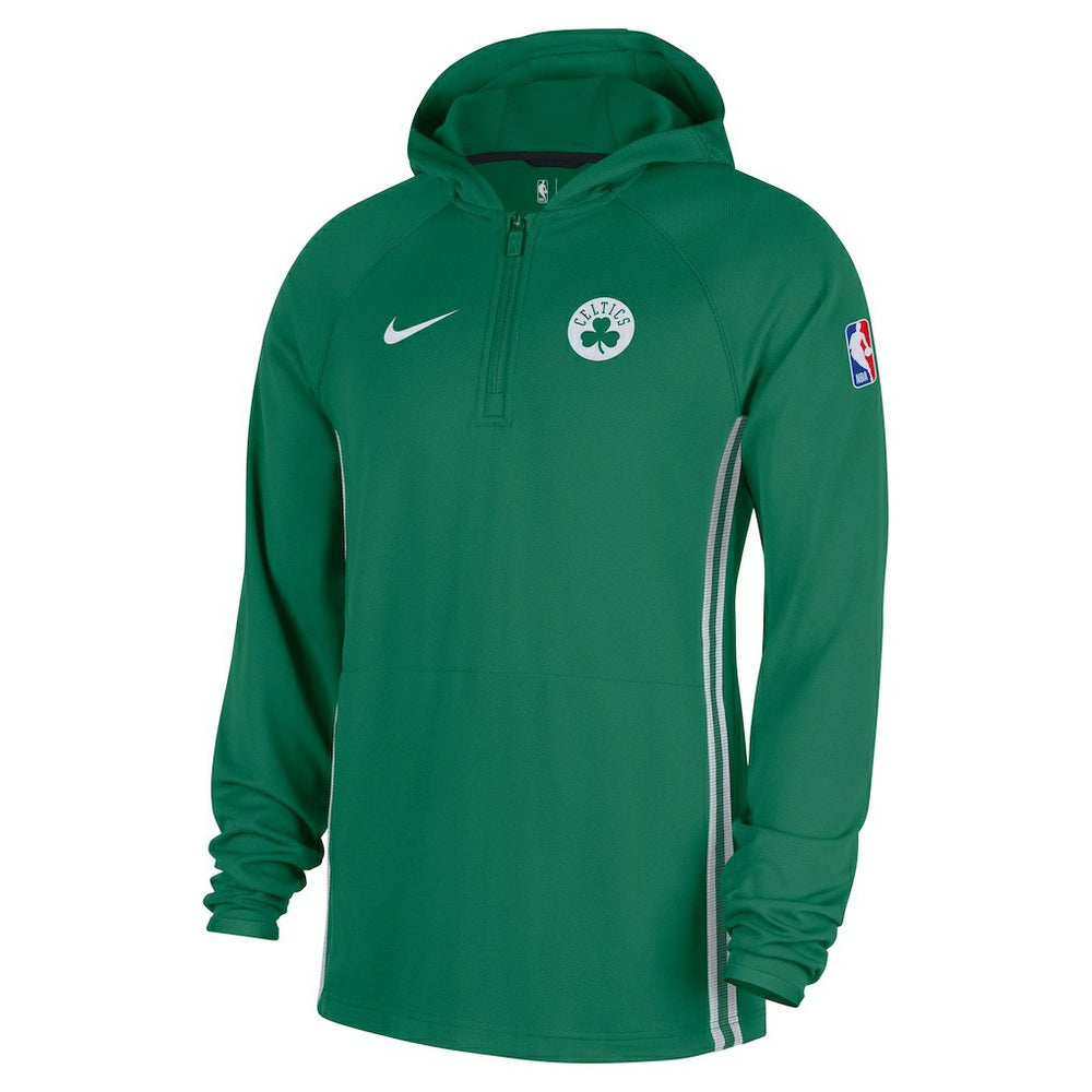 Boston Celtics Authentic On Court Zone Quarter-Zip Dri-FIT Hoodie Jacket Discount