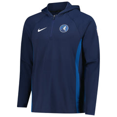 Minnesota Timberwolves Authentic On Court Zone Quarter-Zip Dri-FIT Hoodie Jacket For Sale