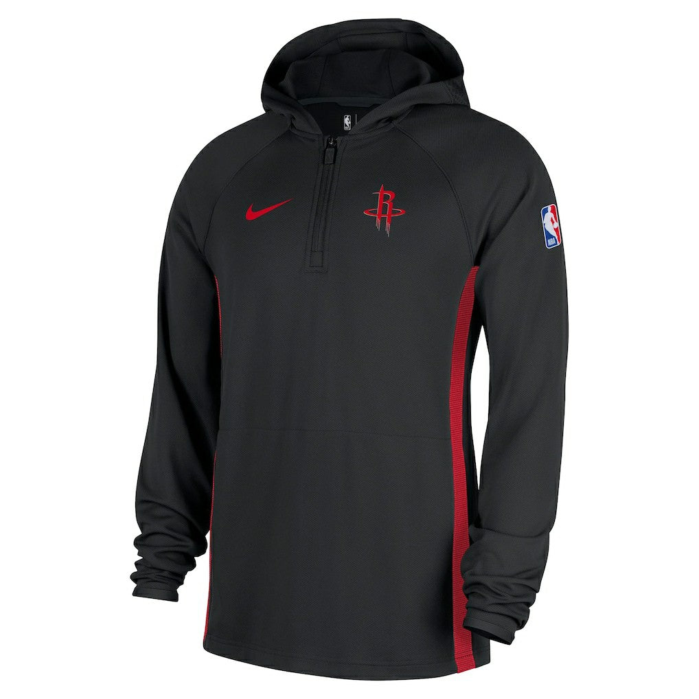 Houston Rockets Authentic On Court Zone Quarter-Zip Dri-FIT Hoodie Jacket sale Discount