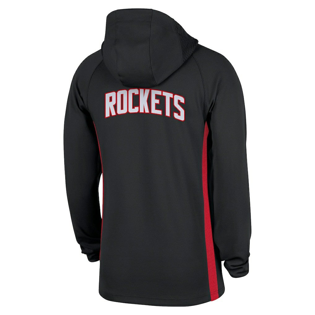 Houston Rockets Authentic On Court Zone Quarter-Zip Dri-FIT Hoodie Jacket sale Discount