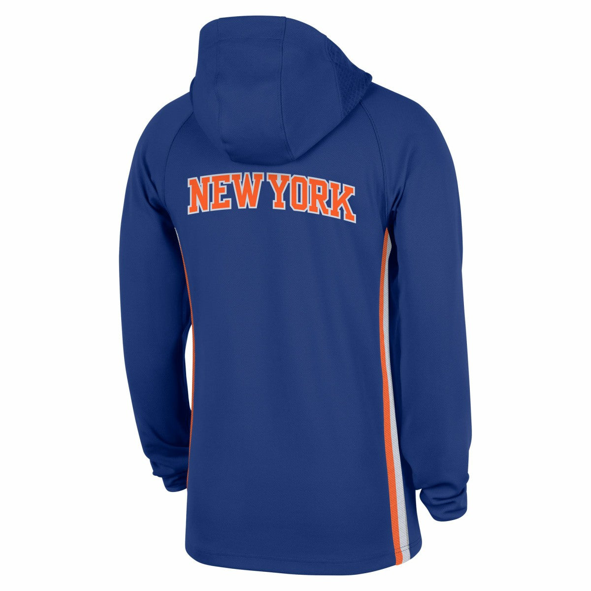 New York Knicks Authentic On Court Zone Quarter-Zip Dri-FIT Hoodie Jacket On Sale