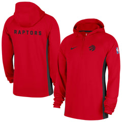Toronto Raptors Authentic On Court Zone Quarter-Zip Dri-FIT Hoodie Jacket Discount