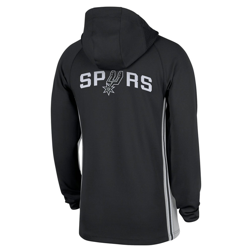 San Antonio Spurs Authentic On Court Zone Quarter-Zip Dri-FIT Hoodie Jacket On Sale
