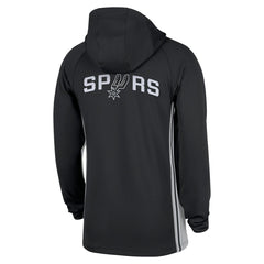 San Antonio Spurs Authentic On Court Zone Quarter-Zip Dri-FIT Hoodie Jacket On Sale