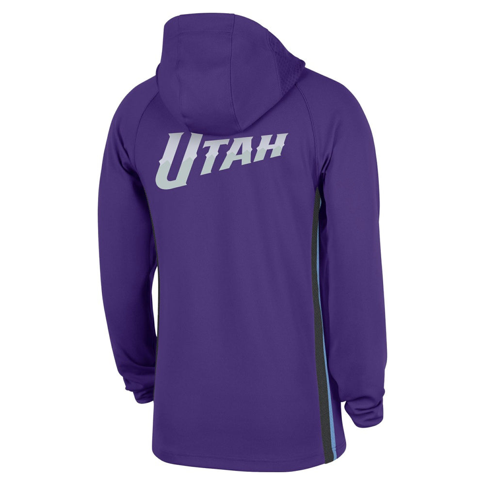 Utah Jazz Authentic On Court Zone Quarter-Zip Dri-FIT Hoodie Jacket For Sale