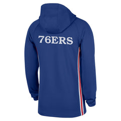 Philadelphia 76ers Authentic On Court Zone Quarter-Zip Dri-FIT Hoodie Jacket Online