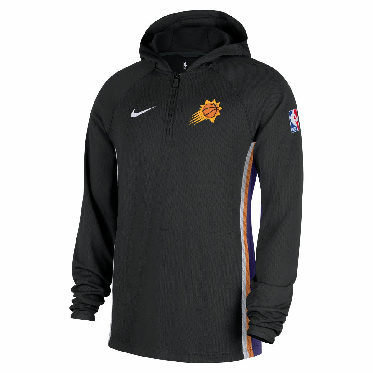 Phoenix Suns Authentic On Court Zone Quarter-Zip Dri-FIT Hoodie Jacket New