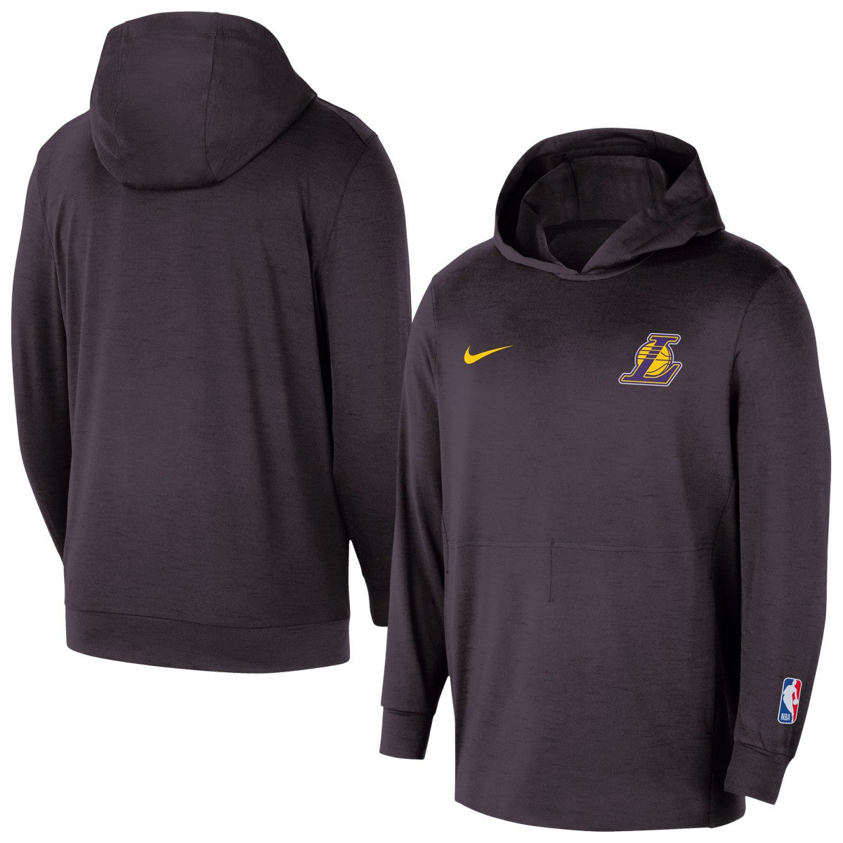 Los Angeles Lakers Authentic Practice Yoga Restore Dri-Fit Pullover Hoodie On Sale