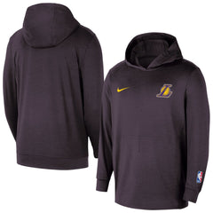 Los Angeles Lakers Authentic Practice Yoga Restore Dri-Fit Pullover Hoodie On Sale