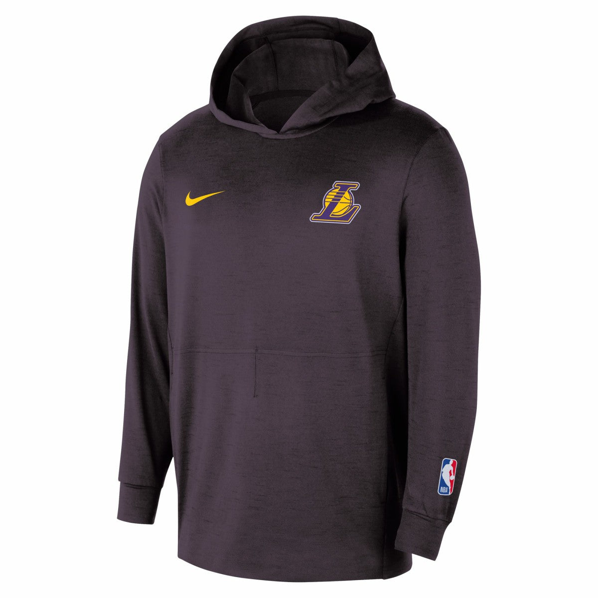 Los Angeles Lakers Authentic Practice Yoga Restore Dri-Fit Pullover Hoodie On Sale