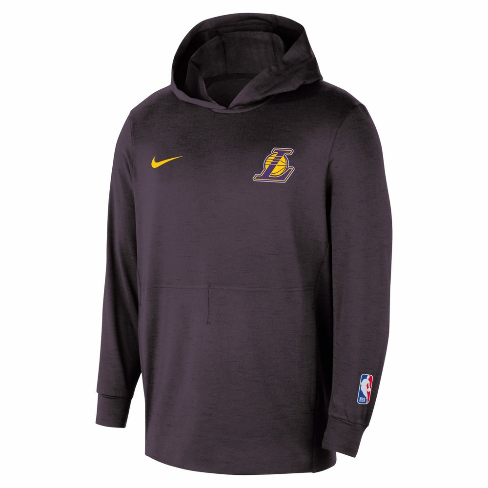 Los Angeles Lakers Authentic Practice Yoga Restore Dri-Fit Pullover Hoodie On Sale