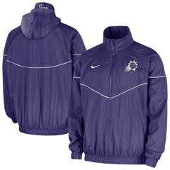 Phoenix Suns Courtside Windrunner Woven Half-Zip Hooded Jacket Online