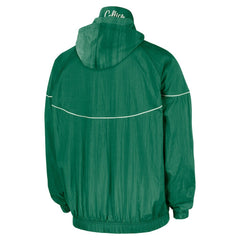 Boston Celtics Courtside Windrunner Woven Half-Zip Hooded Jacket For Sale