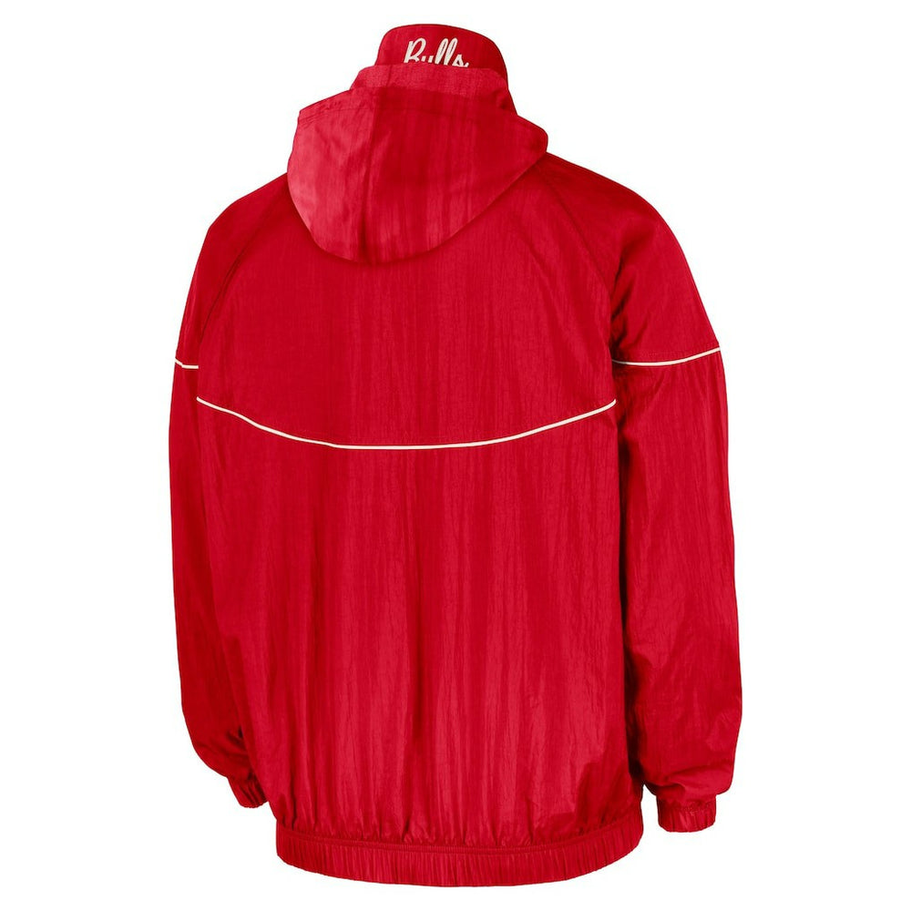 Chicago Bulls Courtside Windrunner Woven Half-Zip Hooded Jacket Online
