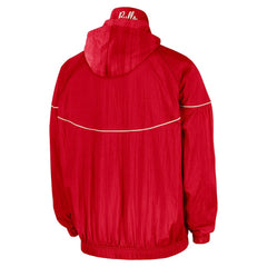 Chicago Bulls Courtside Windrunner Woven Half-Zip Hooded Jacket Online