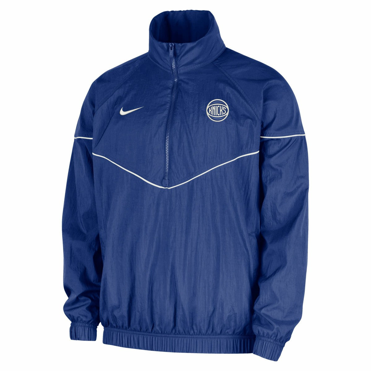 New York Knicks Courtside Windrunner Woven Half-Zip Hooded Jacket Online