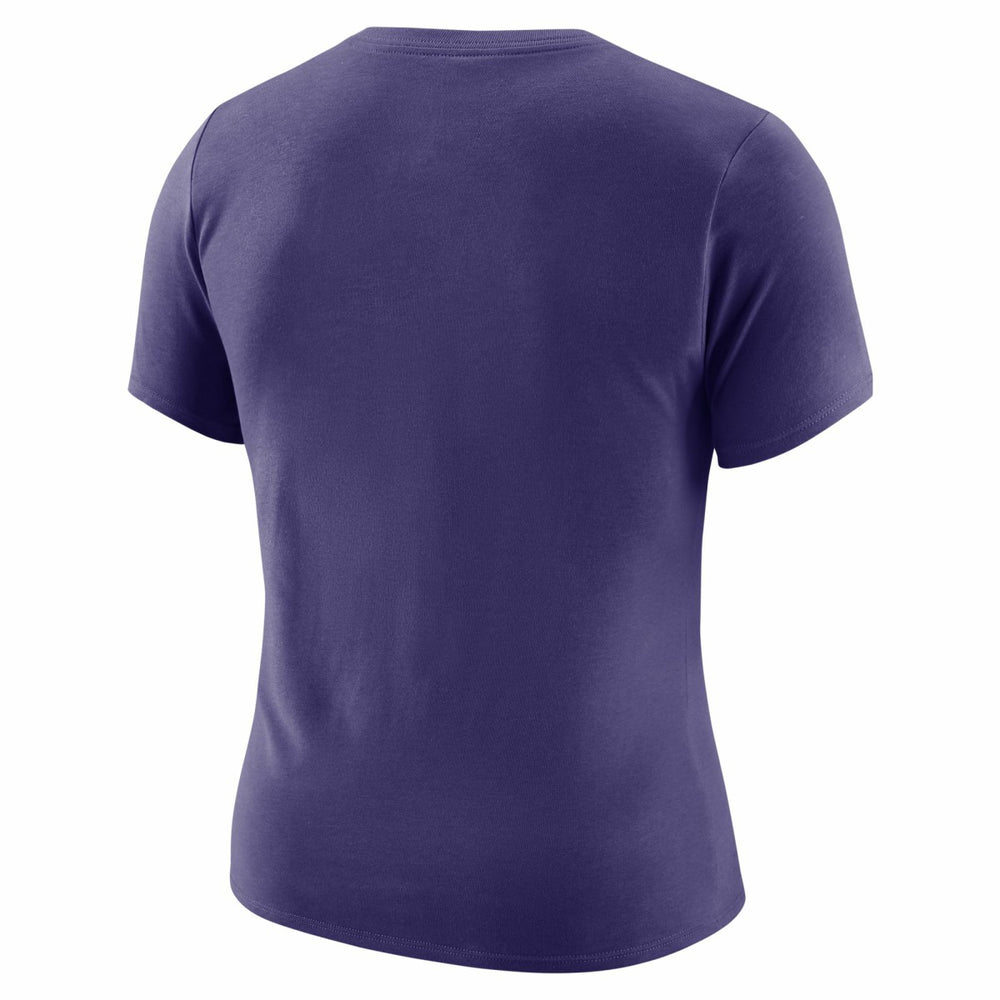 Phoenix Suns Women's Courtside Modest Cropped Tri-Blend T-Shirt On Sale
