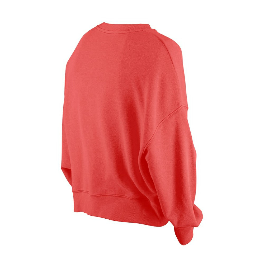 St. Louis Cardinals New Era Women's Boxy Mineral Wash Dolmen Sleeve Cropped Sweatshirt | MLB Discount