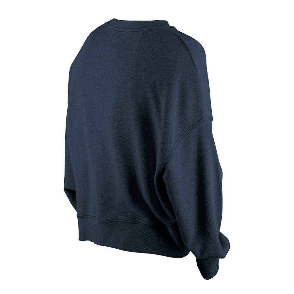 Atlanta Braves New Era Women's Boxy Mineral Wash Dolmen Sleeve Cropped Sweatshirt | MLB Online