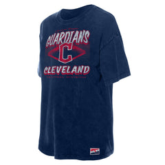 Cleveland Guardians New Era Women's Mineral Wash Oversized T-Shirt | MLB Shop