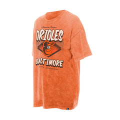 Baltimore Orioles New Era Women's Mineral Wash Oversized T-Shirt | MLB Outlet