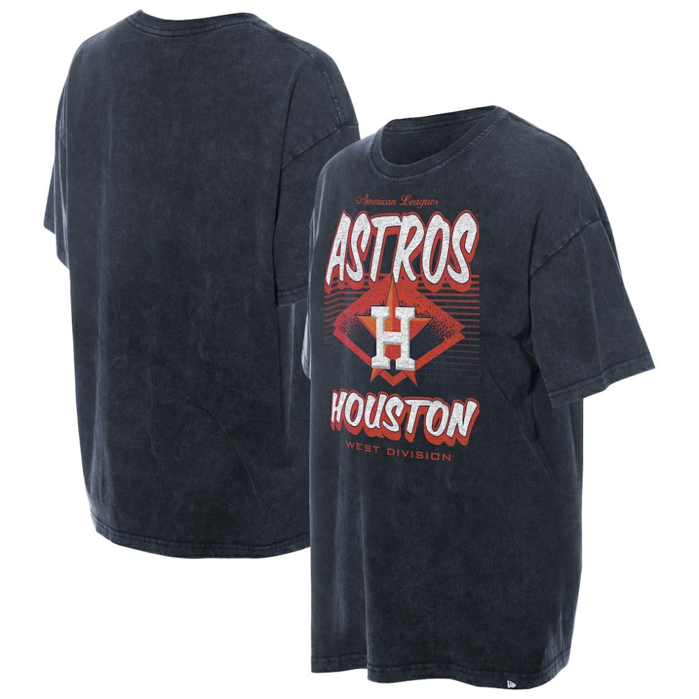 Houston Astros New Era Women's Mineral Wash Oversized T-Shirt | MLB Online