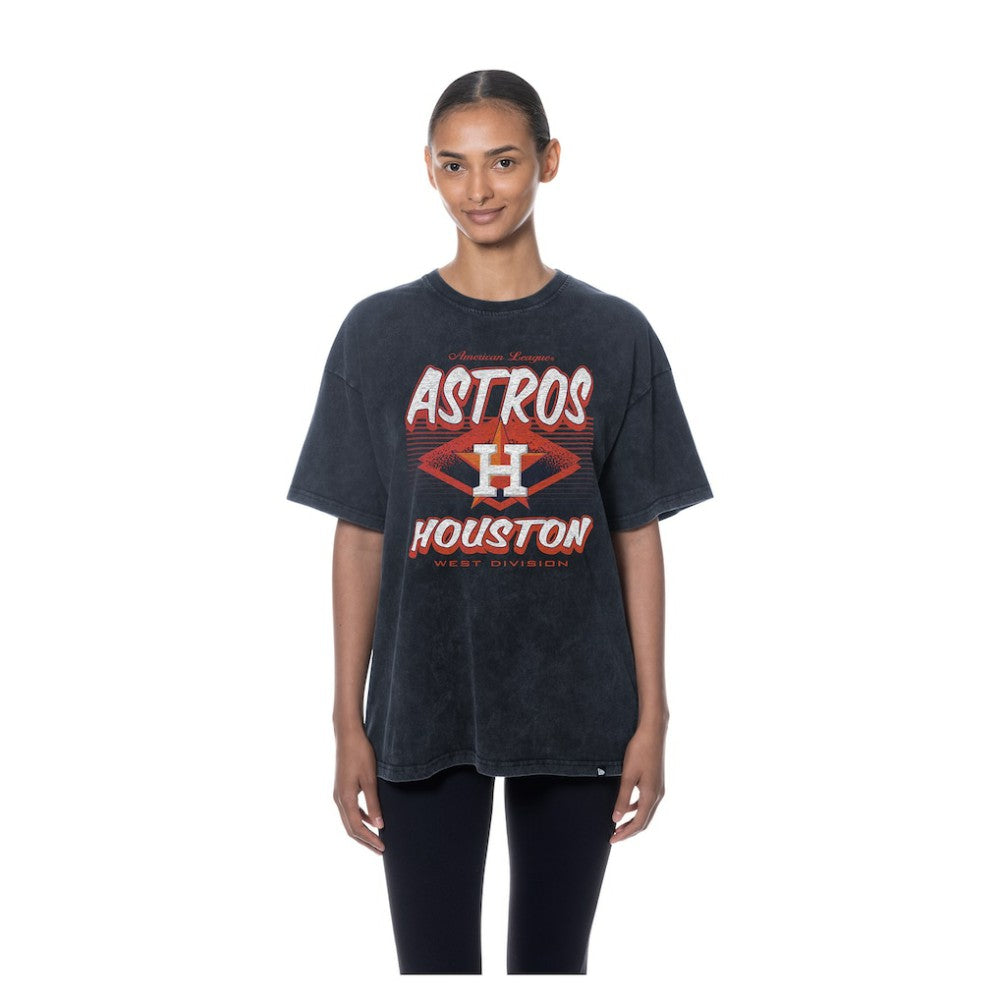 Houston Astros New Era Women's Mineral Wash Oversized T-Shirt | MLB Online