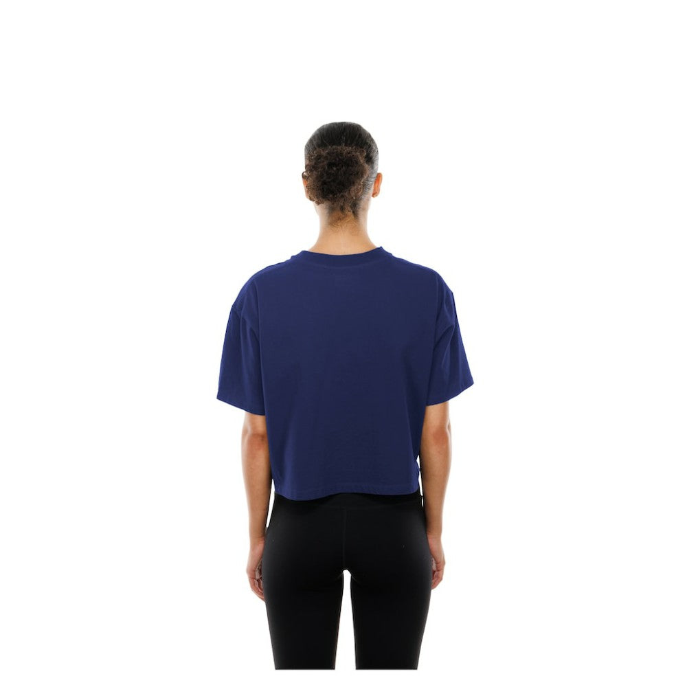 Los Angeles Dodgers New Era Women's Boxy Foil Logo T-Shirt | MLB Sale