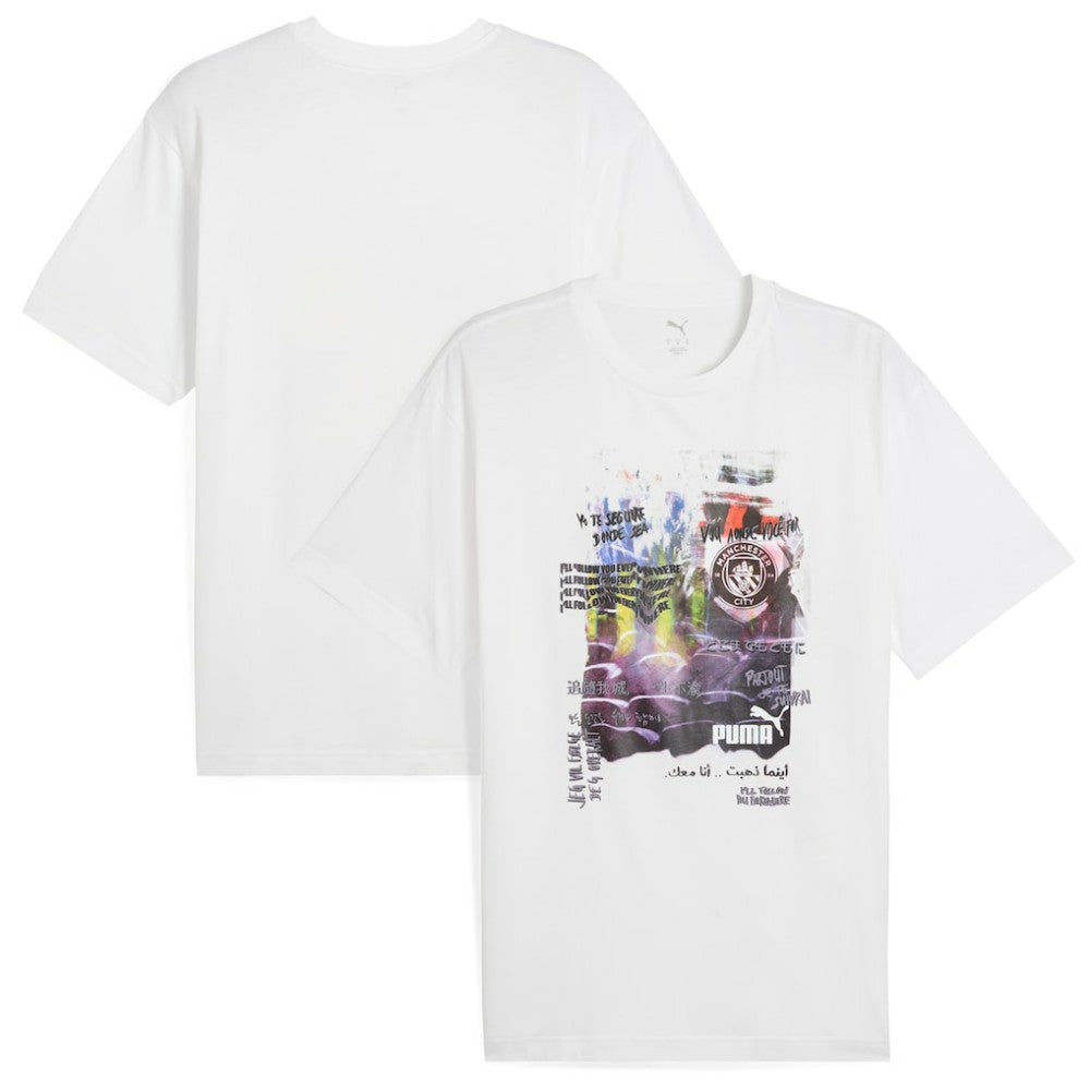 Manchester City ftblNRGY+ T-Shirt White - Puma