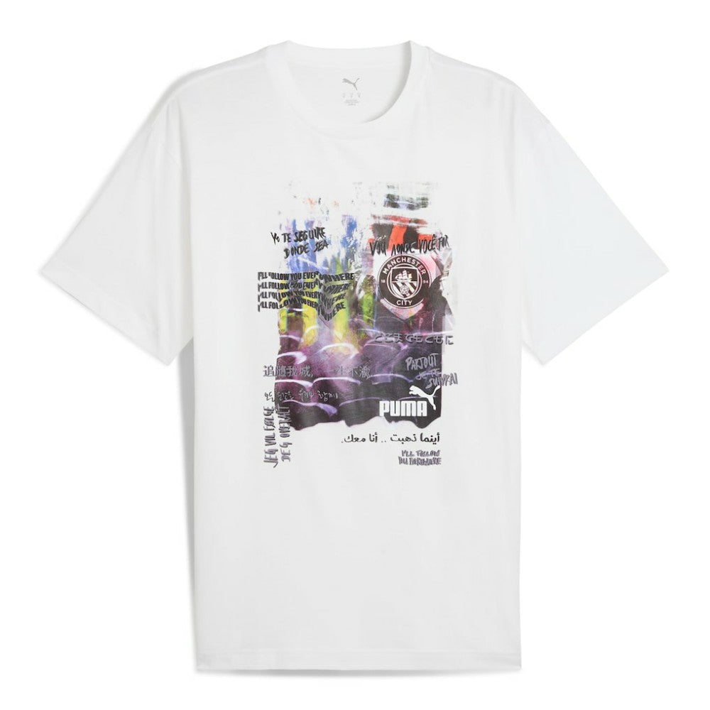 Manchester City ftblNRGY+ T-Shirt White - Puma