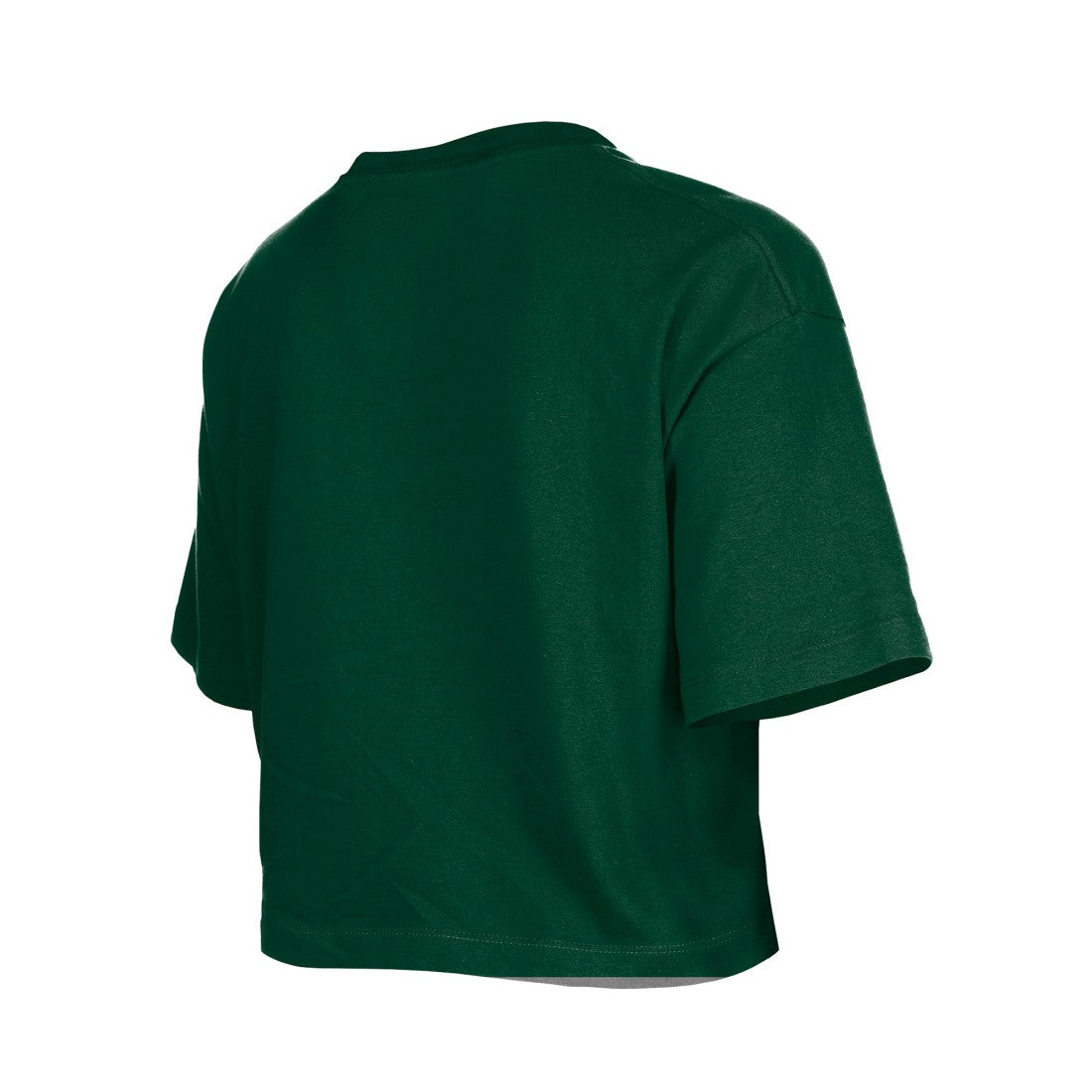 Green Bay Packers New Era Girl's Flip Sequin Boxy T-Shirt
