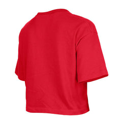 Kansas City Chiefs New Era Girl's Flip Sequin Boxy T-Shirt