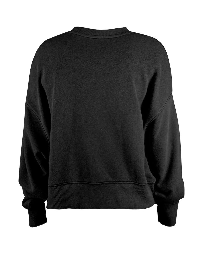 Pittsburgh Steelers New Era Girl's Flip Sequin Sweatshirt