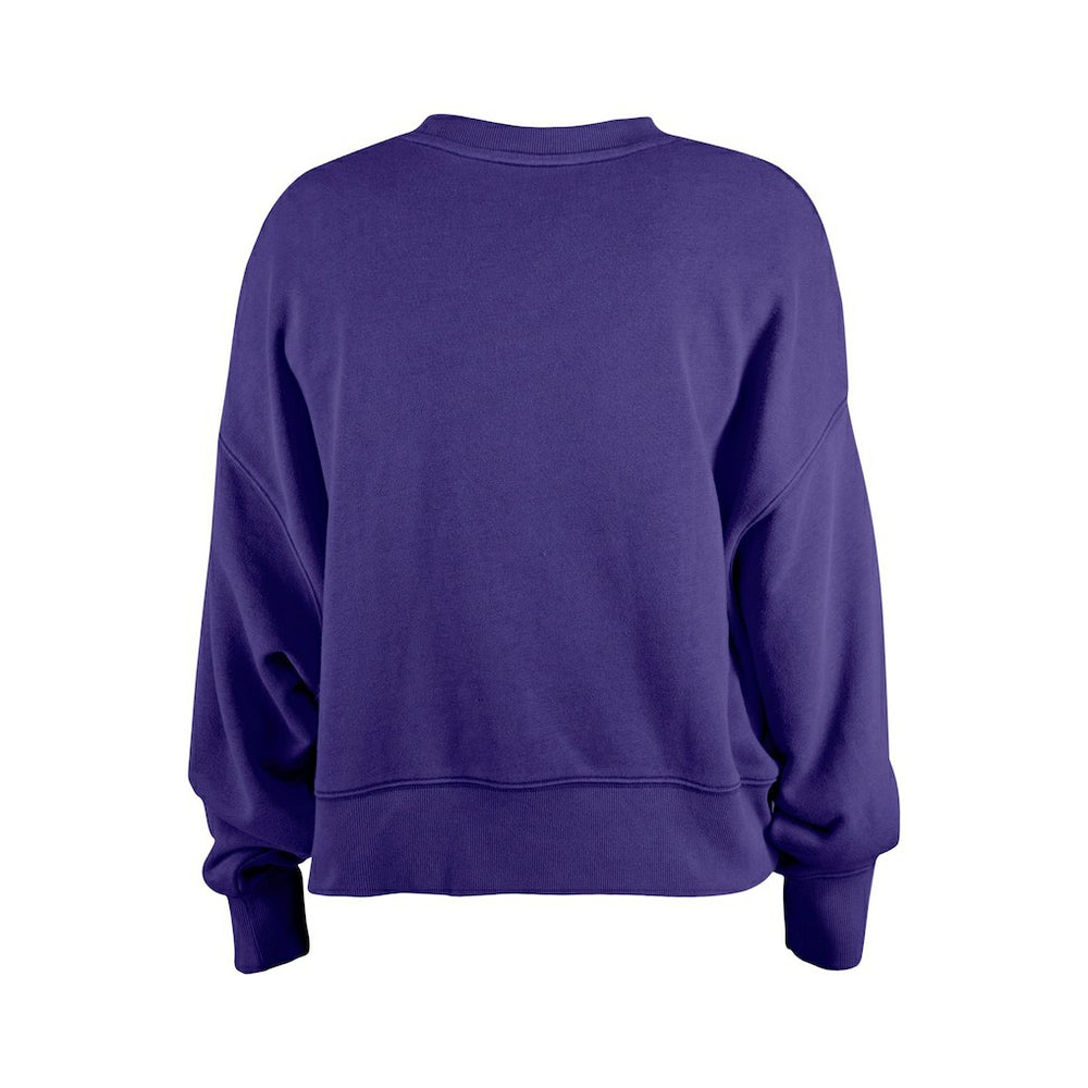 Minnesota Vikings New Era Girl's Flip Sequin Sweatshirt