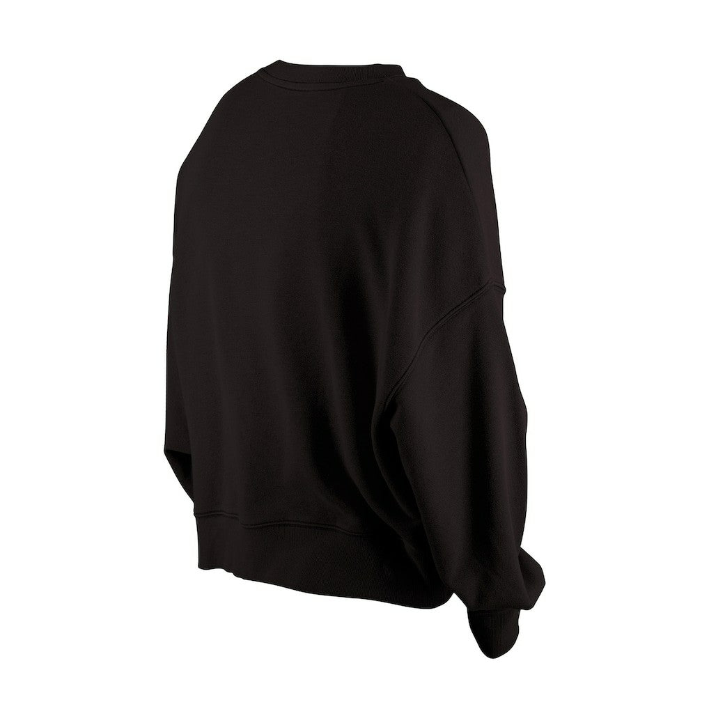 Pittsburgh Steelers New Era Women's Oversized Throwback Mineral Wash Crew Neck Sweatshirt