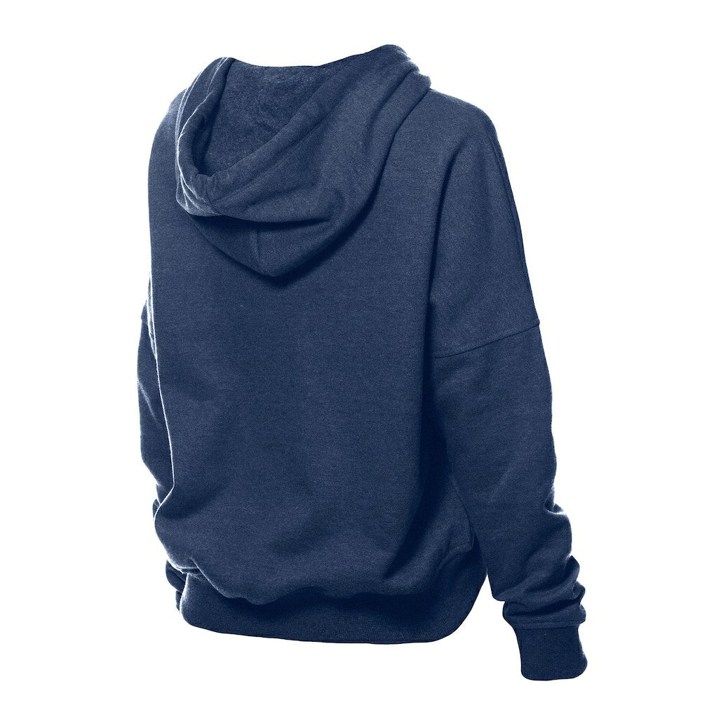 Chicago Bears New Era Women's Throwback Boxy Hoodie Sweatshirt